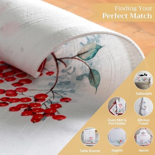 Maison d' Hermine Placemats Set of 4 Reusable 100% Cotton (13"x19")