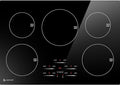 AMZCHEF 30 Inch 10600W Induction Cooktop With 5 BOOST Burners, 9 Levels Electric, Built-in Control by Slide Touchscreen, Child Safety Lock, Independent Timer, No Plug, 240V