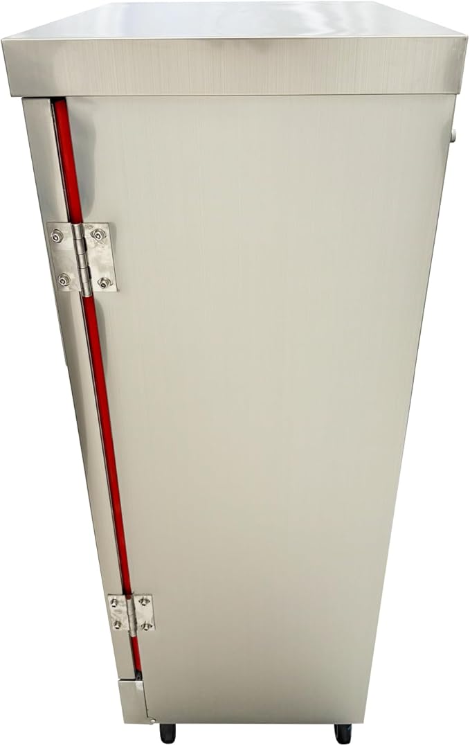 110V Commercial Electric Steaming Cabinet 12 Trays Multi-purpose Steam Warmer Cabinet 12000W 15.7"*23.6" Size of Tray 0.02Mpa Pressure Rice Steaming Box