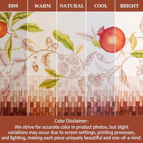 Maison d' Hermine Placemats Set of 4 Reusable 100% Cotton (13"x19")