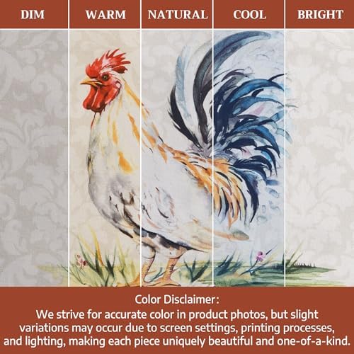 Maison d' Hermine Placemats Set of 4 Reusable 100% Cotton (13"x19")