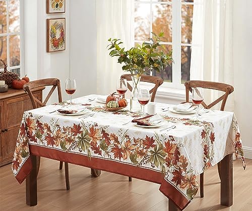 Newbridge Thanksgiving Elements of Nature Tablecloth, 60 x 120 Rectangle