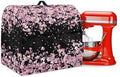 Generic Cherry Blossom Stand Mixer Cover - Universal Size, Waterproof, Polyester, Pink