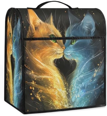 Animal Cats Kitchen Aid Covers Foldable Washable Stand Mixer Dust Cover