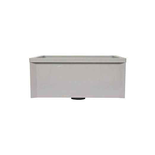 Zurn Z1996-24 Z1996 24" x 24" Mop Basin with PVC Drain Assembly