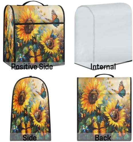 Flower Butterfly Kitchen Aid Cover Foldable Washable Stand Mixer Dust Cover
