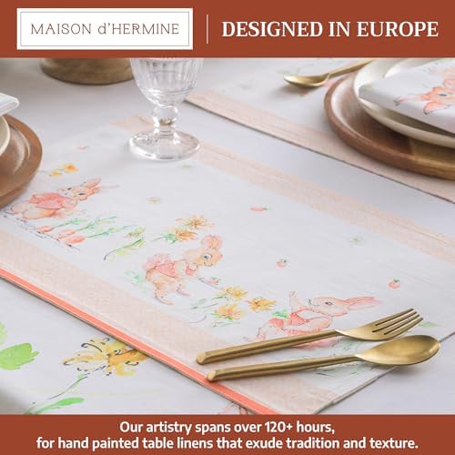 Maison d' Hermine Placemats Set of 4 Reusable 100% Cotton (13"x19")