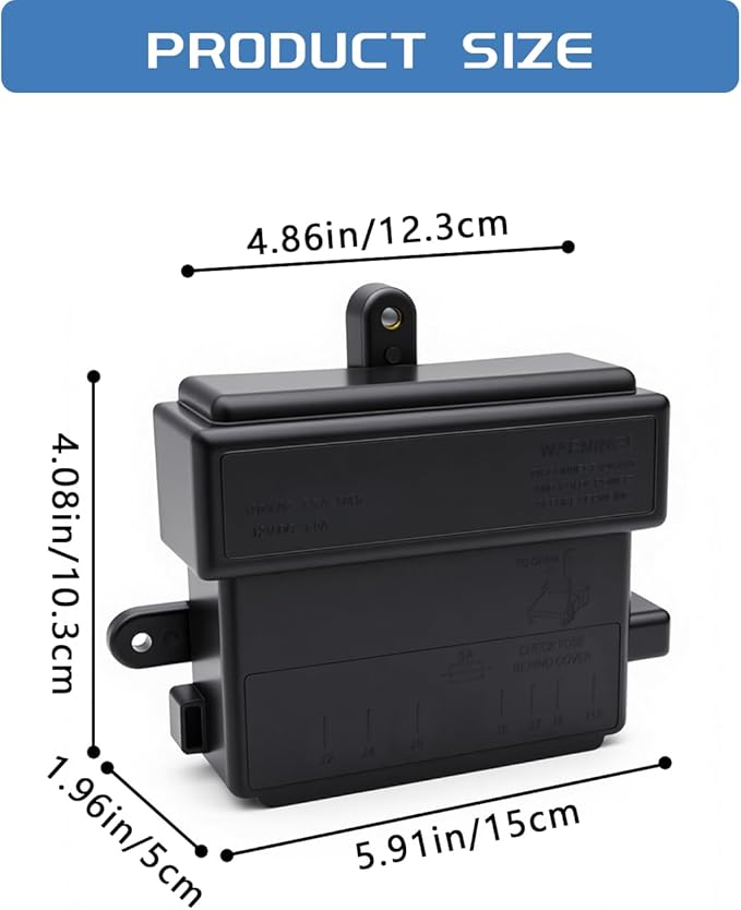 Sorello Power Module Control Board, RV Fridge Circuit Board Compatible with Dometic DM2652 RM2652 - Replace 3316348.9 33163489