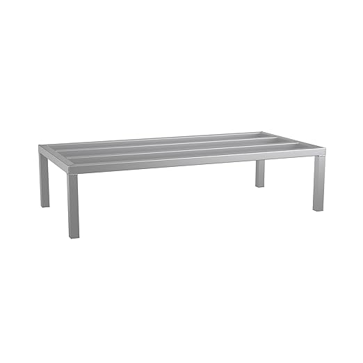 48'' x 24'' x 12'' Aluminum Dunnage Rack - 1780 lb. Capacity