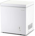 Frigidaire Chest Deep Freezer, 2.0 Cu. Ft. Capacity, Adjustable Thermostat-Removable Vinyl Coated Wire Basket-Easy Defrost Drain- Garage Ready- Pearl White