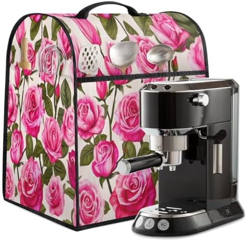 Rose Pink Kitchen Aid Covers Foldable Washable Stand Mixer Dust Cover
