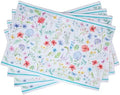Maison d' Hermine Placemats Set of 4 Reusable 100% Cotton (13"x19")
