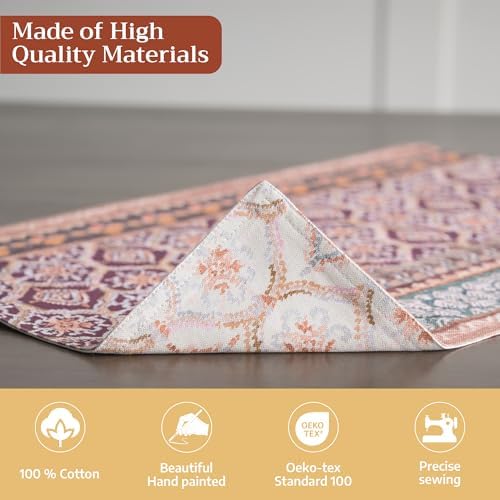 Maison d' Hermine Placemats Set of 4 Reusable 100% Cotton (13"x19")