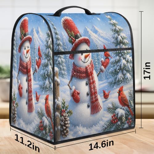Christmas Kitchen Aid Cover Foldable Washable Stand Mixer Dust Cover