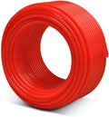 1/4" OD 100 Feet Length Red Tubing for Reverse Osmosis De-ionized Water Filtration Systems, Refrigerators, and Other Appliances (1/4" OD, 100') NSF Certified