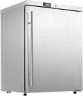 HCK Under Counter Refrigerator, Outdoor Fridge 24 Inch with Stainless Steel Door, Commercial Kitchen Food Refrigerator 5.4 Cu.Ft Capacity for Home Kitchen, Patio, Outdoor, and Food Service Use