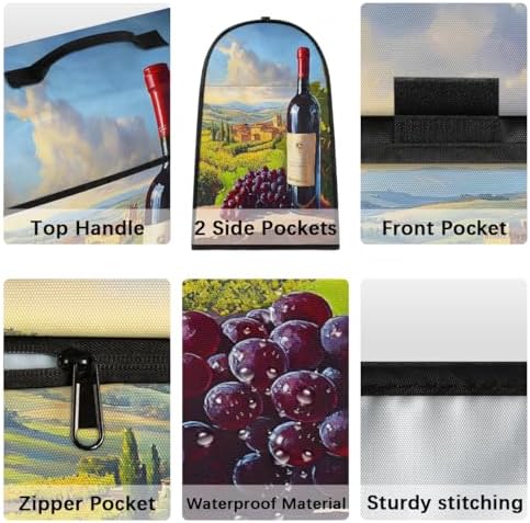 Red Wine Kitchen Aid Covers Foldable Washable Stand Mixer Dust Cover