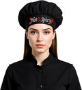 The Apron Place Adjustable Professional Chef Hats, Multiple Personalized Embroidered Designs to Choose from, Made in The USA