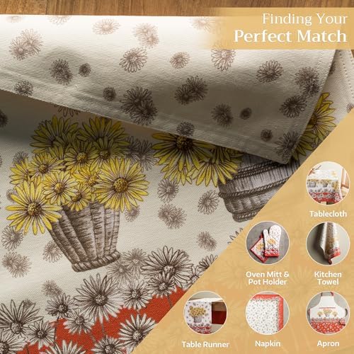 Maison d' Hermine Placemats Set of 4 Reusable 100% Cotton (13"x19")