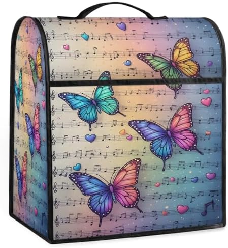 Butterfly Retro Kitchen Aid Covers Foldable Washable Stand Mixer Dust Cover