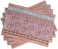 Maison d' Hermine Placemats Set of 4 Reusable 100% Cotton (13"x19")