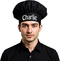 The Apron Place Adjustable Professional Chef Hats, Multiple Personalized Embroidered Designs to Choose from, Made in The USA