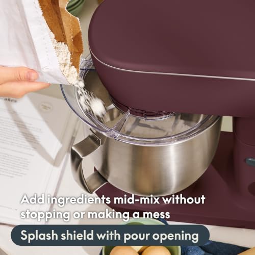 bella STIR 5.3Qt Tilt-Head Stand Mixer, 12-Speed Countertop Mixer, Fig