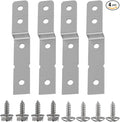 4Pcs Dishwasher Side Mount Bracket Kit, Compatible with 154806601 02 for Electrolux & Frigidaire Dishwashers AP5645425, 154477201, 154806601, 154806602, 154806601/02, 2691713 and PS4705063 DWBRACKIT1
