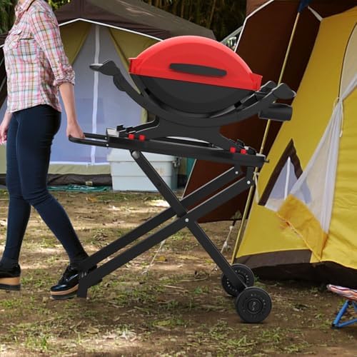 Portable Grill Cart for Weber Q100 Q1000 Q120 Q200 Q2000 Q2200 Series