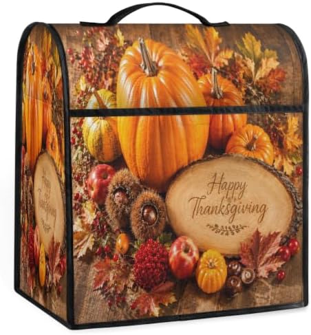 Thanksgiving Kitchen Aid Cover Foldable Washable Stand Mixer Dust Cover
