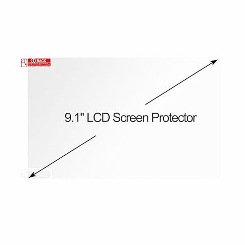10PCS 9.1 inch LCD Screen Protector Film: Scratch-Resistant High Light Transmittance Protective Films for LCD Resin 3D Printer Elegoo Saturn S and Anycubic Photon Mono X2