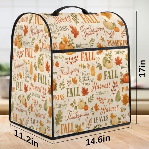 Fall Kitchen Aid Cover Foldable Washable Stand Mixer Dust Cover
