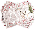 Maison d' Hermine Placemats Set of 4 Reusable 100% Cotton (13"x19")