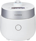 CUCKOO CRP-MHTR0309F | 3-Cup (Uncooked) Twin Pressure Induction Heating Rice Cooker | 11 Menu Options: High/Non-Pressure & More, Made in Korea | White, 3 Cups
