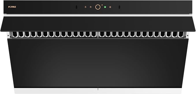 FOTILE JQG9007 36" Under Cabinet or Wall Mount Kitchen Range Hood 1100 CFM 4 Speed Level with LED Lights, Fingerprint Resistance and Motion Control