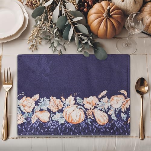 Maison d' Hermine Placemats Set of 4 Reusable 100% Cotton (13"x19")