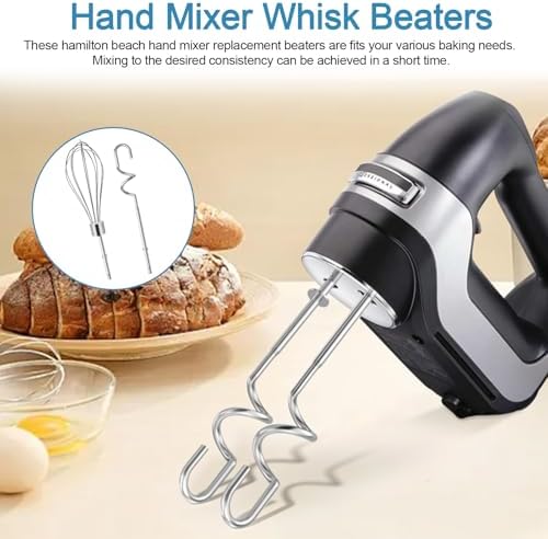 Hand Mixer Beaters Attachments for Hamilton Beach Mixer Beaters/Dough Hook