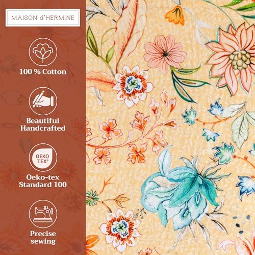 Maison d' Hermine Placemats Set of 4 Reusable 100% Cotton (13"x19")