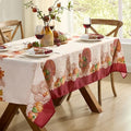 Newbridge Thanksgiving Country Turkey Tablecloth 52 x 52 Inch Square