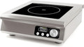 5000W Commercial Induction Cooktop, NESTIQEX 208V 3-Phase Large Induction Burner with 20 Power & Temp Levels, 9.25" Large Coil, 24h Timer, Pro Electric Countertop Burners for Restaurant