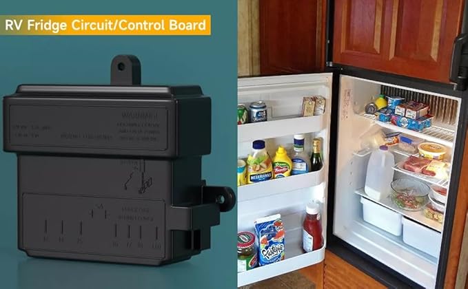 3316348.900 RV Fridge Circuit Control Board, Fit for Dometic DM2652 RM2652 etc Fridge, Seven Ports Bottom, Not Replace(The Bottom Eight Or Ten Ports Old Board Or Some Old Models)