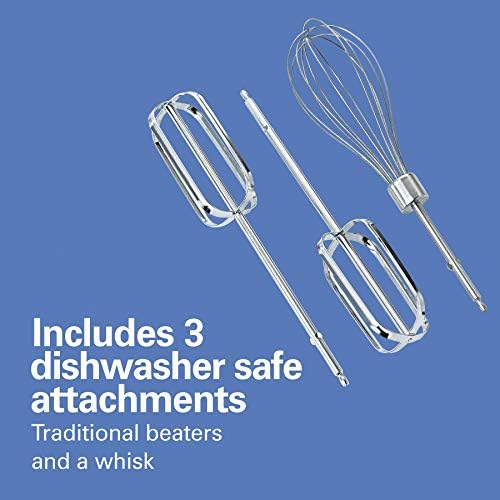 Hamilton Beach Power Deluxe 6-Speed Electric Hand Mixer With QuickBurst