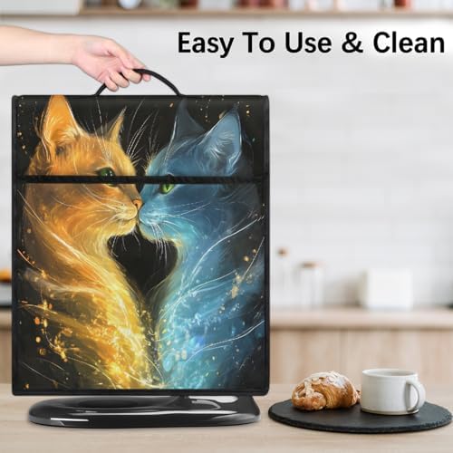 Animal Cats Kitchen Aid Covers Foldable Washable Stand Mixer Dust Cover