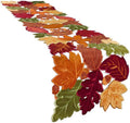 Simplebrand Fall Table Runner for Thanksgiving, Fall Decorations for Home
