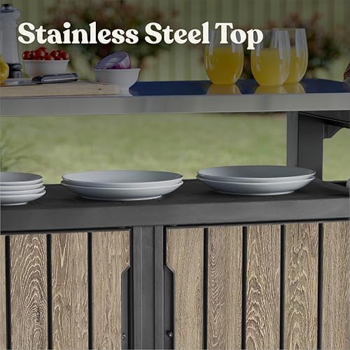 Keter Unity XL Outdoor Entertainment Cart