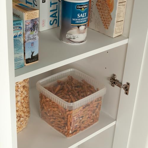Sauder HomePlus Pantry Storage Cabinet, Soft White