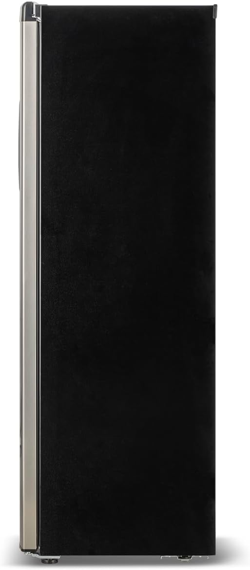 Hamilton Beach Upright Freezer, Deep Freeze, Stainless Steel Freezer with Drawer Compartments, 11 cu. ft. Freezer – 25”D x 23.6”W x 66.5”H