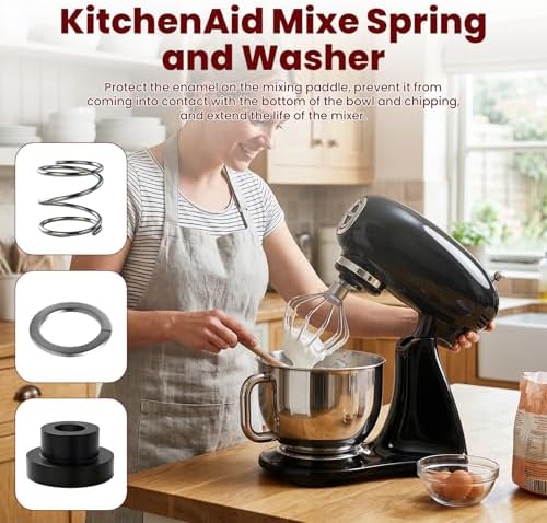 2 Pcs Mixer Spring and Washer for KitchenAid Tilt-Head