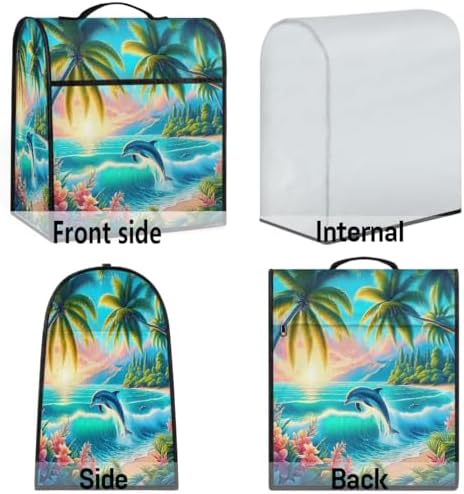 Palm Tree Kitchen Aid Covers Foldable Washable Stand Mixer Dust Cover