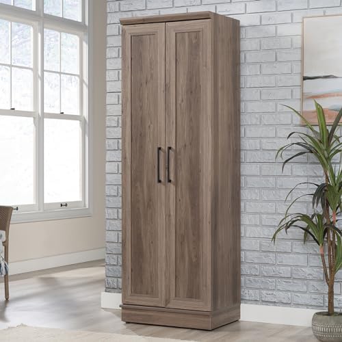 Sauder HomePlus Storage Cabinet/ pantry cabinets, Salt Oak finish